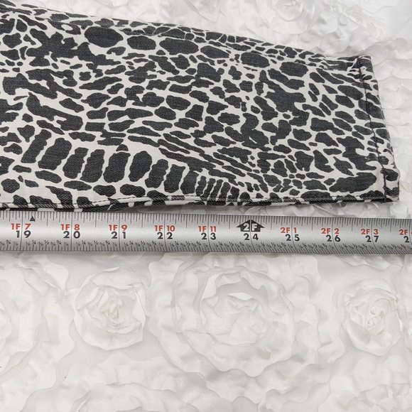 FRAME Animal print Le High Skinny pant NEW - Picture 8 of 10